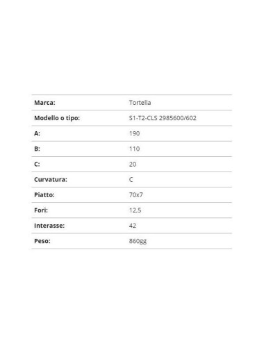 ZAPPETTA TORTELLA S1-T2-CLS 2985600/602