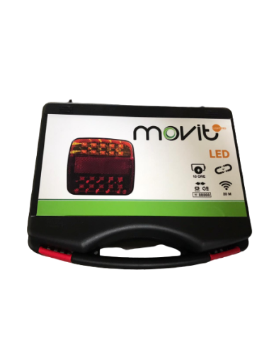 KIT IMPIANTO LUCI RIMORCHIO LED WIRELESS MOVIT TIPO 2