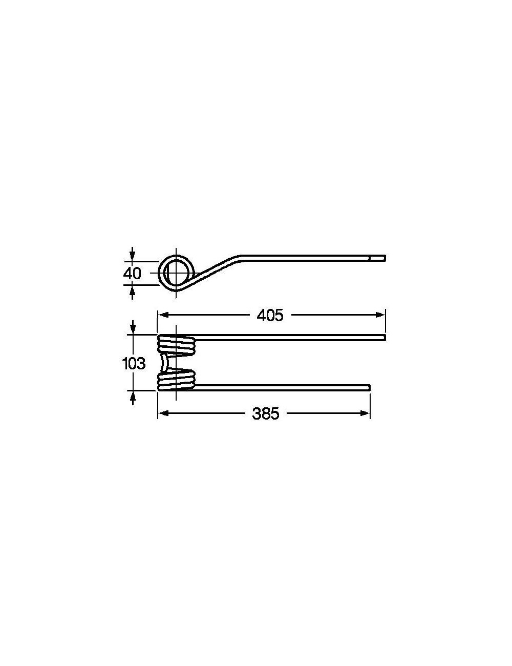 DENTE PER CLAAS SX