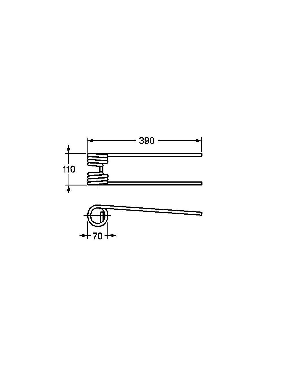 DENTE PER GIRELLO KUHN DIRITTO