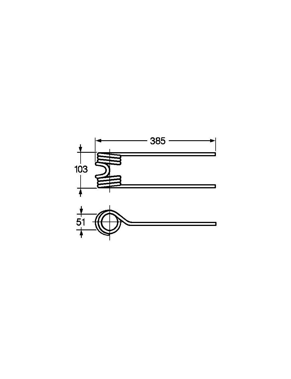 DENTE PER GIRELLO POTTINGER