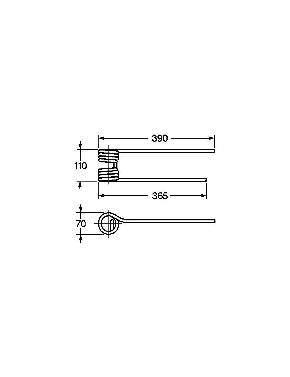 DENTE PER GIRELLO KUHN SX