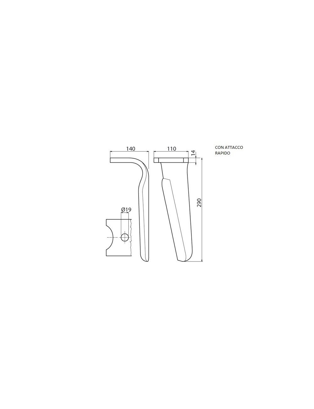 DENTE LAMA KHUN 110X14/19