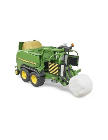 RIMORCHIO JOHN DEERE PRESSABALLE C441R BRUDER - 02032