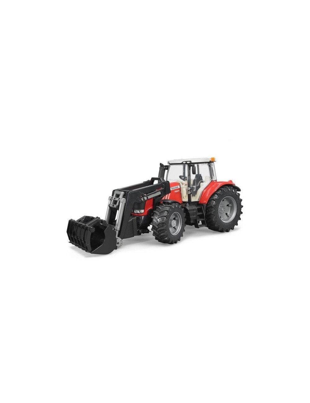 TRATTORE MASSEY FERGUSON 7600 CON BENNA BRUDER - 03047