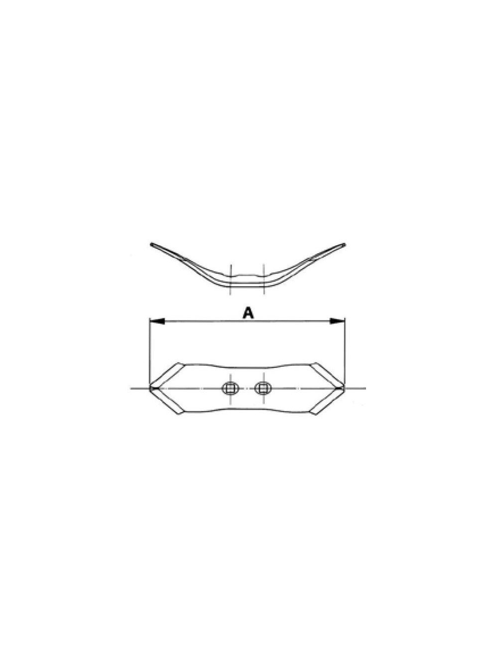 VOMERE VIBROFLEX 65X8X300