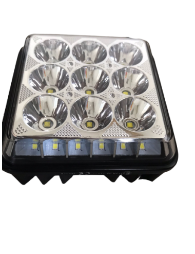 FARO LAVORO 9 LED FRONTALI + 24 LED LATERALI