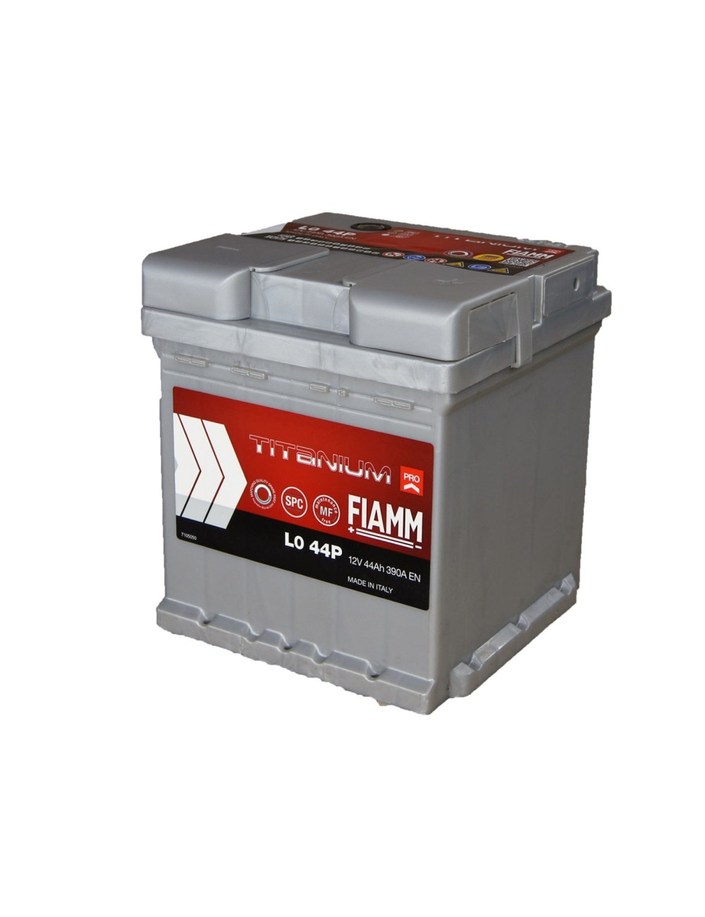 BATTERIA FIAMM 12V/44AH + DX (CUBETTO)