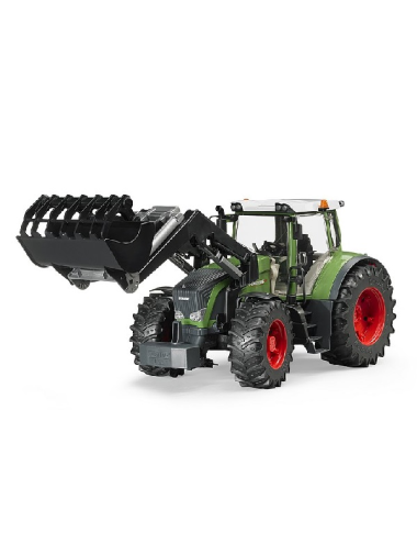 TRATTORE FENDT 936 VARIO CON BENNA BRUDER - 03041