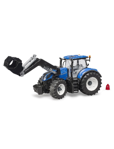 TRATTORE NEW HOLLAND T7.315 CON BENNA BRUDER - 03121