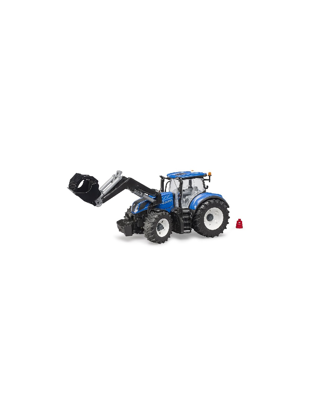 TRATTORE NEW HOLLAND T7.315 CON BENNA BRUDER - 03121