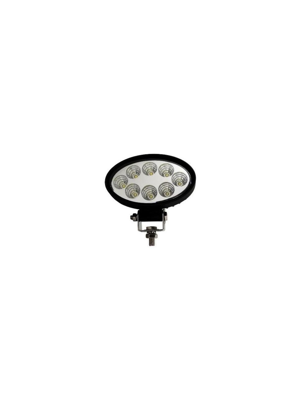 FARO LAVORO OVALE A 8 LED MOVIT