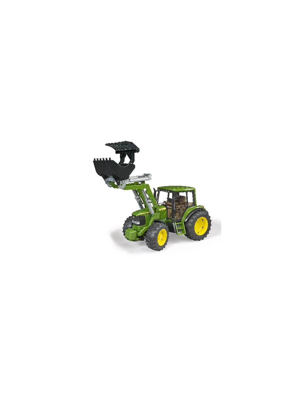 TRATTORE JOHN DEERE 6920 CON BENNA BRUDER - 02052