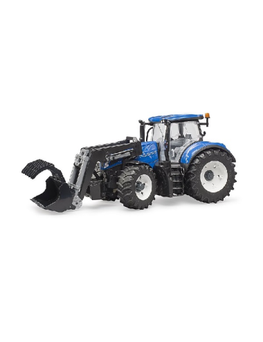 TRATTORE NEW HOLLAND T7.315 CON BENNA BRUDER - 03121