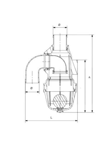 VALVOLA A SIFONE D.80