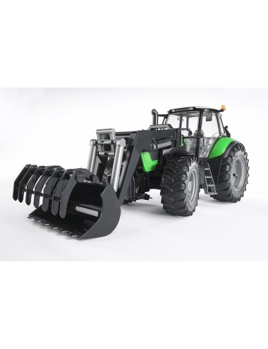 TRATTORE DEUTZ AGROTRON X720 CON BENNA BRUDER - 03081