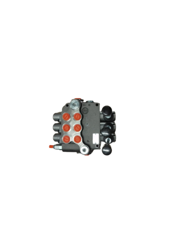 DISTRIBUTORE IDRAULICO P40 3/8 3 LEVE, 2 D.E. + 1 S.E.