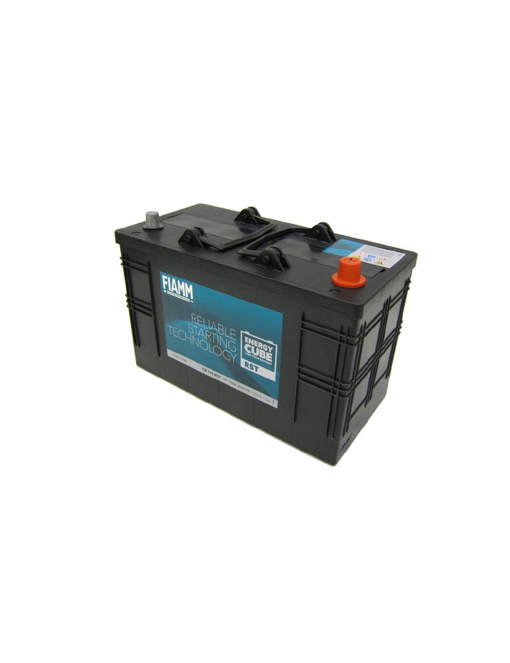 BATTERIA FIAMM 12V/110AH + DX L.350 (IVECO DAILY)