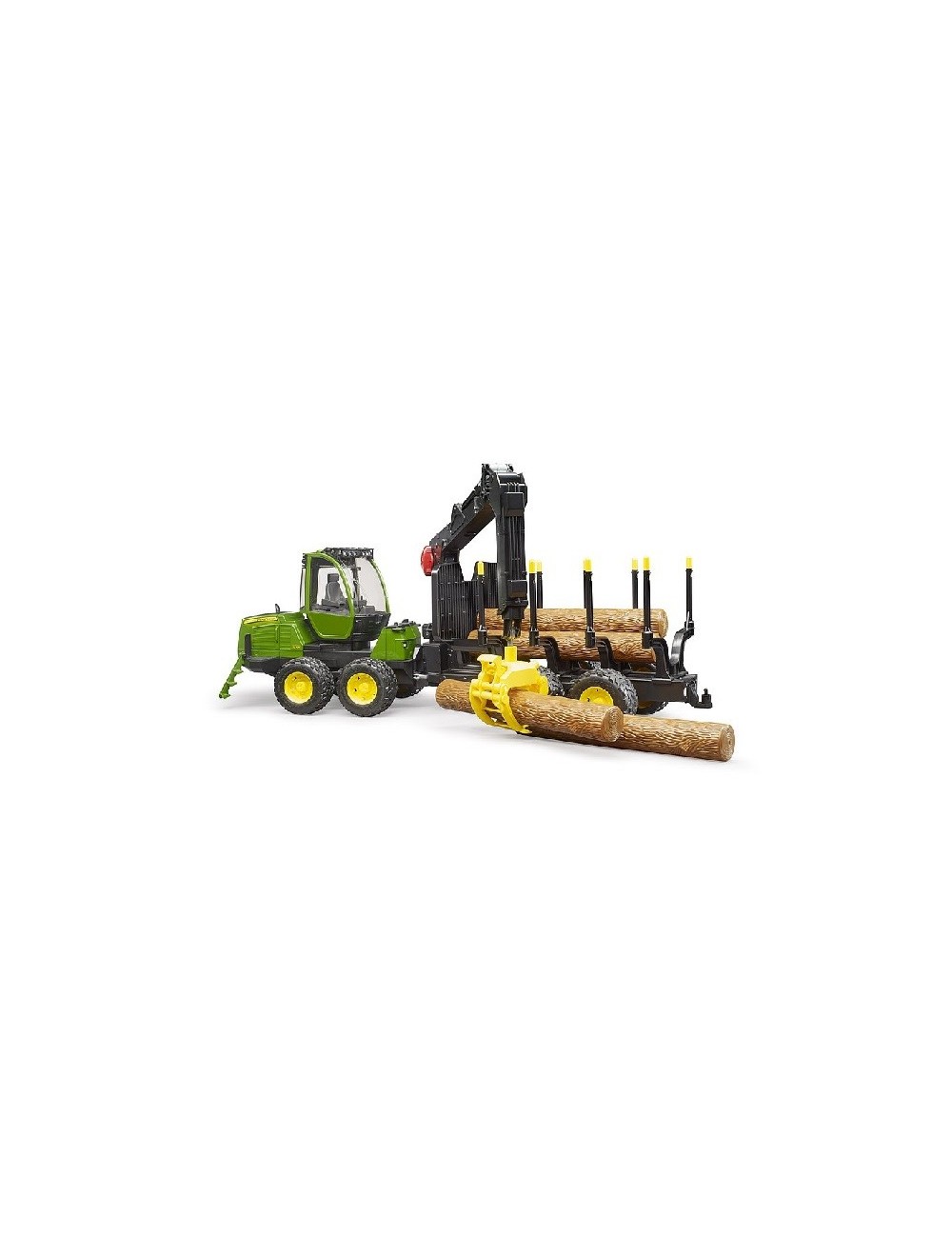 JOHN DEERE 1210E FORWARDER TRASPORTO 4 TRONCHI C/BRACCIO MECCANICO BRUDER - 02133