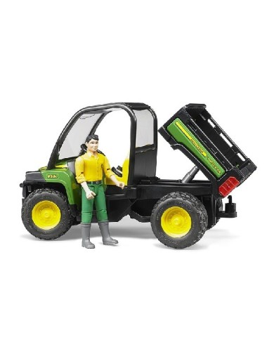 JOHN DEERE GATOR 855D CON FIGURA BRUDER - 02490