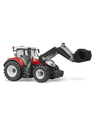 TRATTORE STEYR 6300 TERRUS CVT  CON BENNA BRUDER - 03181