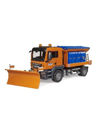 MAN TGS CAMION CPARGISALE E SPAZZANEVE BRUDER - 03785